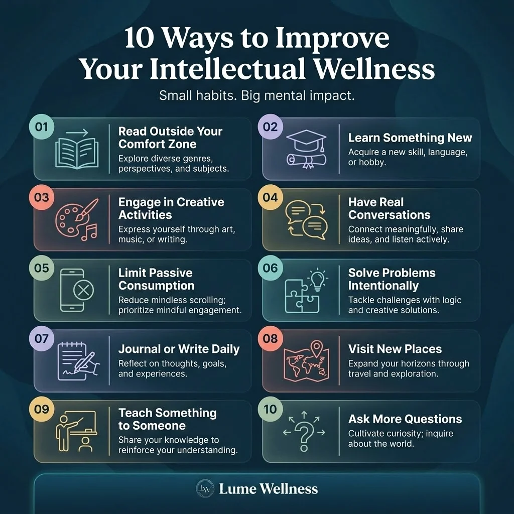 Ways Improve Intellectual Wellness